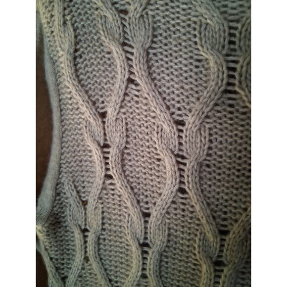 WEEKEND MAX MARA CHUNKY CABLE KNIT COWL NECK MIDI DRESS  SIZE MEDIUM - Picture 3 of 8